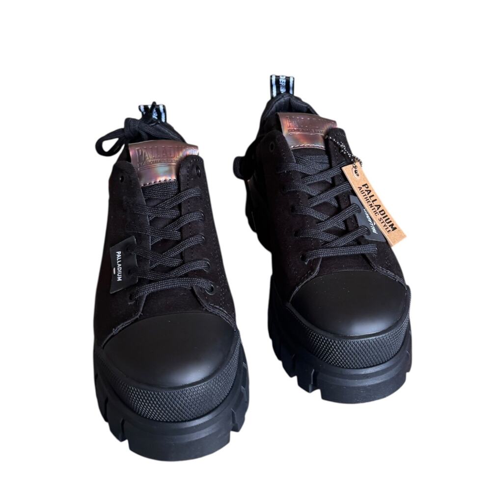 Palladium REVOLT LO TX In Black Size 9 grunge outdoor platform hiking - Picture 3 of 6